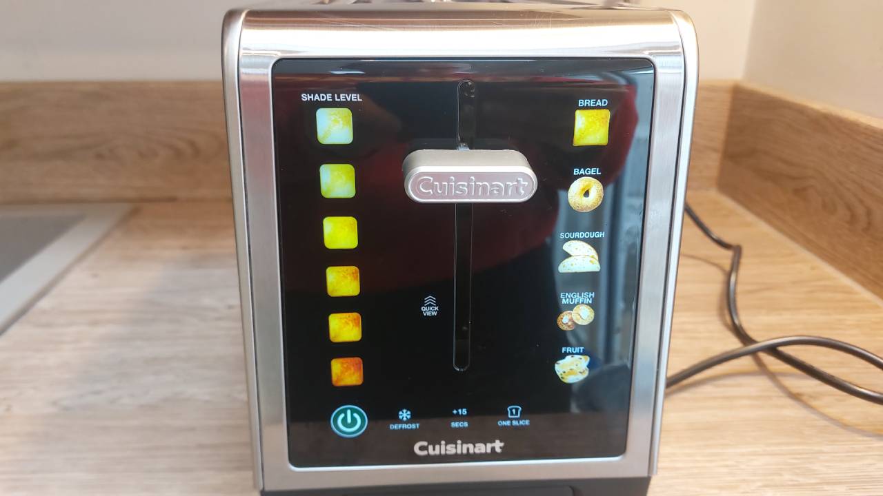 Cuisinart SimpliTouch XL Colour Touchscreen 2-Slice Toaster