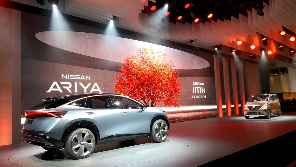 Nissan’s Ariya concept lights up the Tokyo Motor Show TechRadar