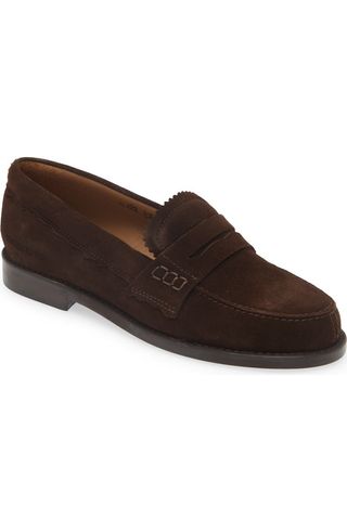 Jerry Suede Penny Loafer