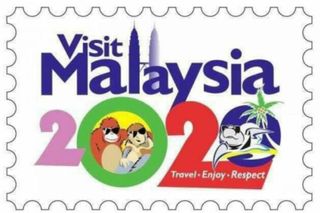 Visit Malaysia 2020 and cartoon graphics of animals wearing sunglasses