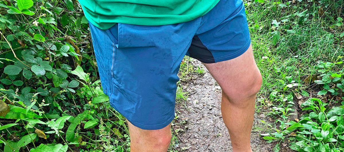 man wearing inov-8 Train Lite 9” Short 