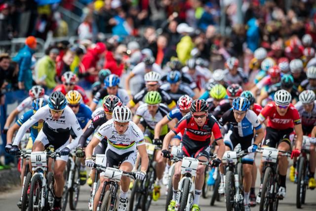The start of the elite men's World Cup
