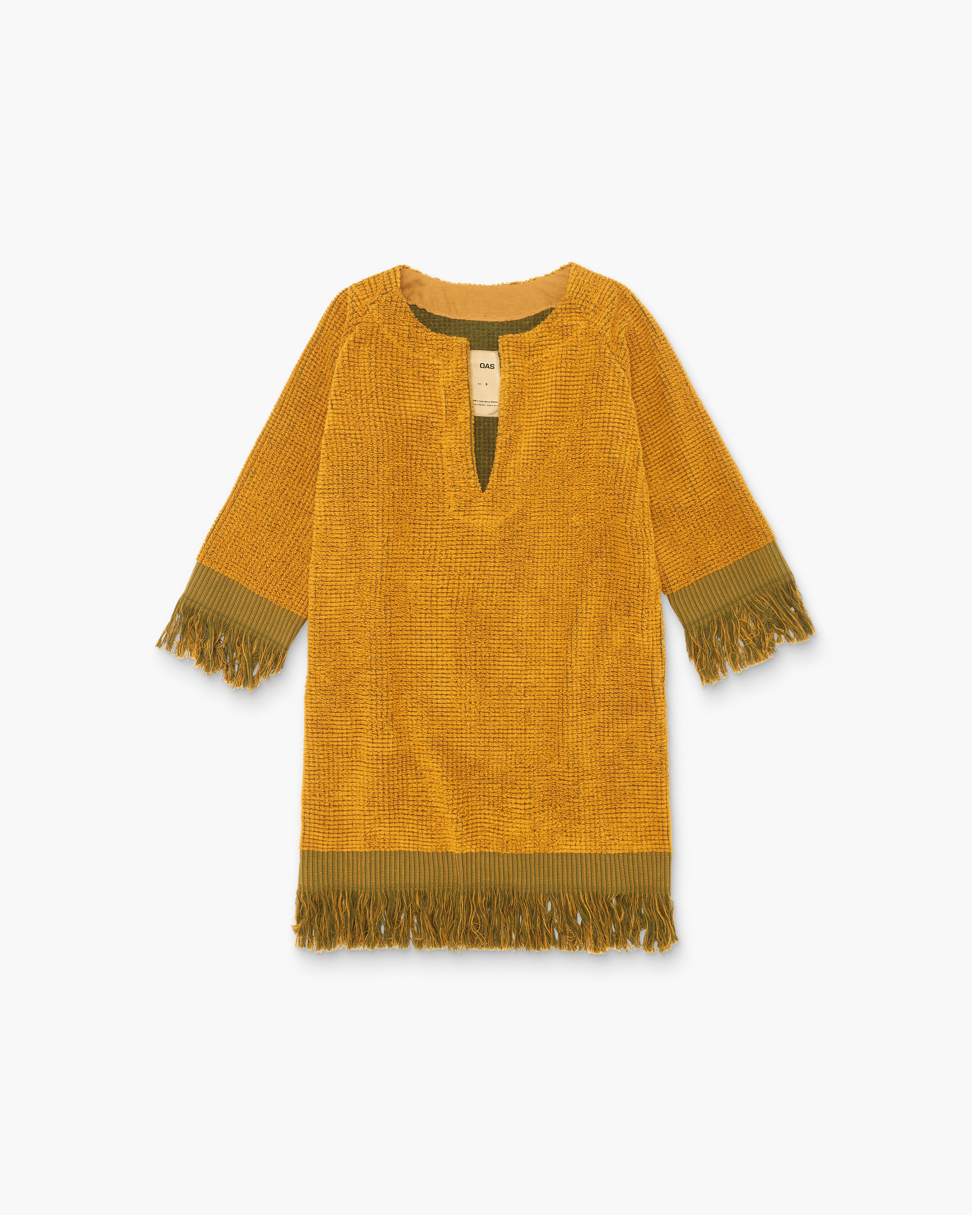 Mustard Odilia Terry Dress