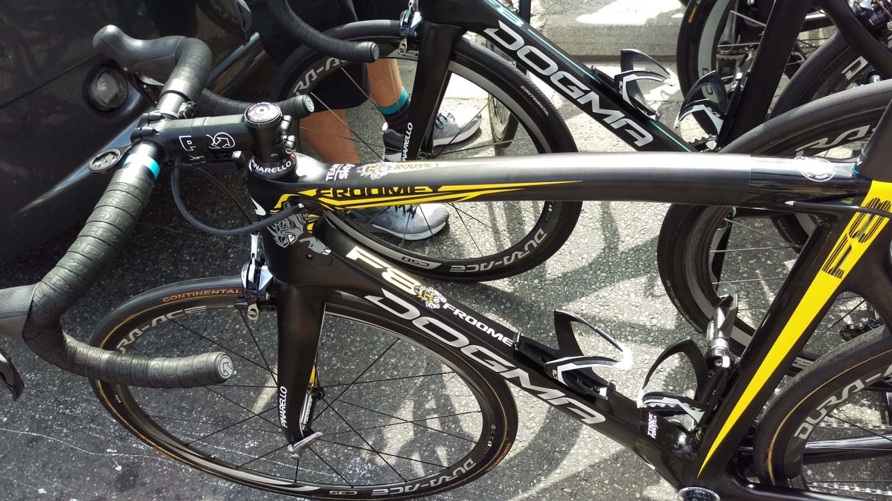 Bee motifs are also on the top and bottom tubes