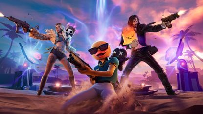 Fortnite characters in Chapter 7 Season 3 Runners