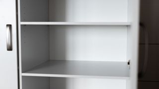 Empty shelf