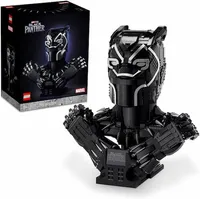 Lego Black Panther Bust