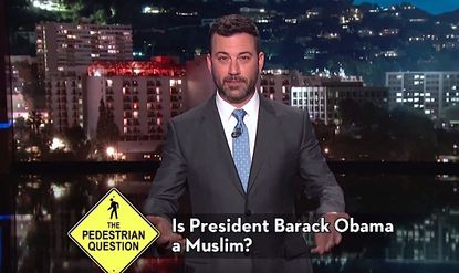 Jimmy Kimmel asks people if Obama is a Muslim