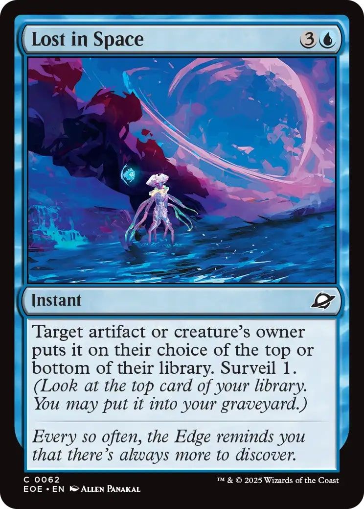 Card art from the Magic: The Gathering set Edge of Eternities