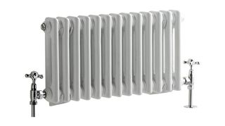 white column radiator