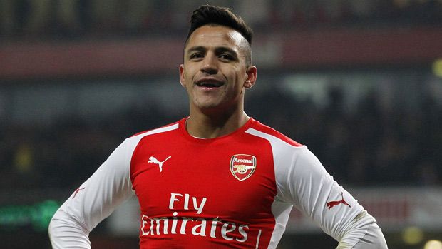 Alexis Sanchez of Arsenal