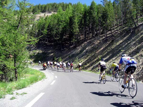 Nearing the Col d'Izoard.