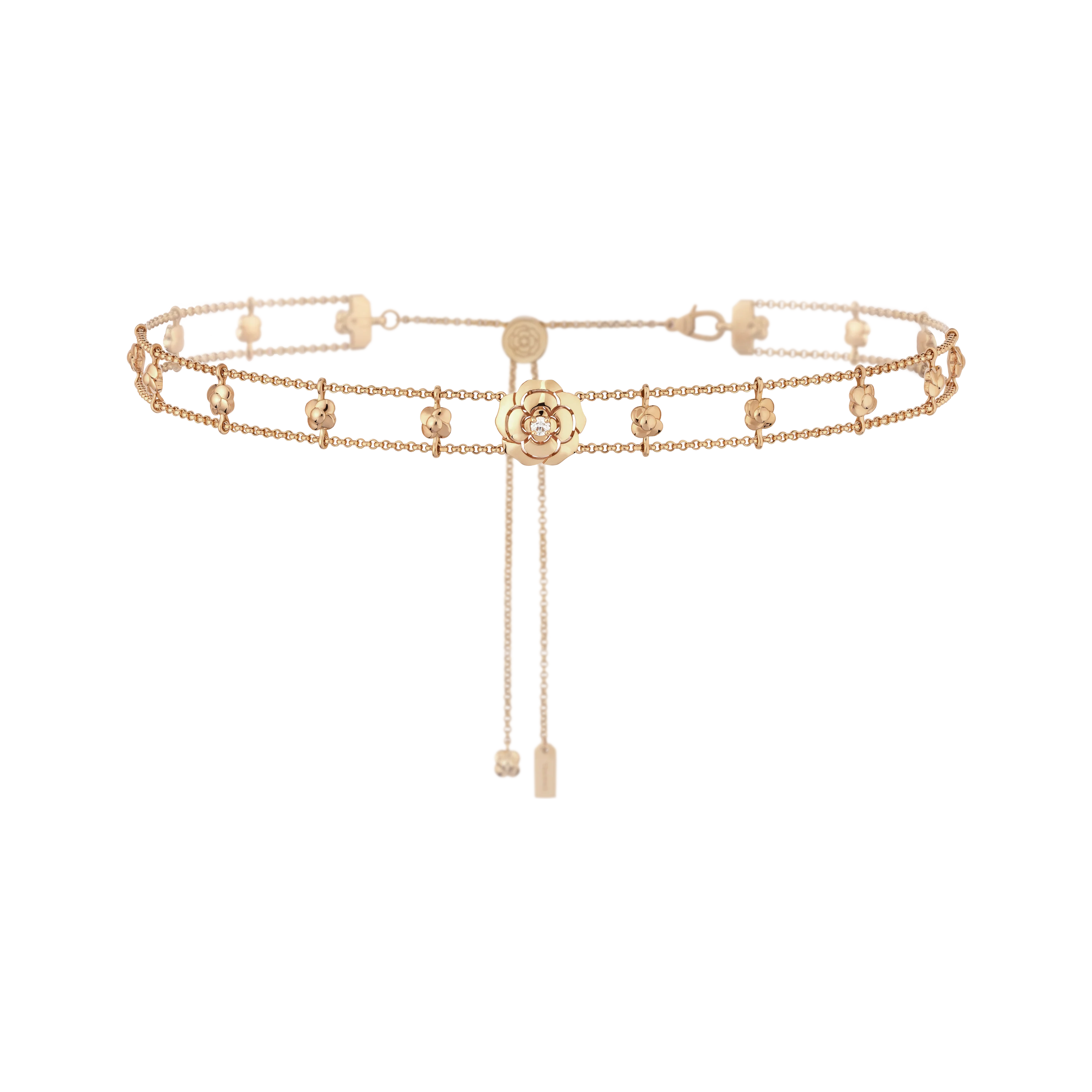 Chanel, Extrait de Cam&amp;eacute;lia Supple Choker in 18K Rose Gold
