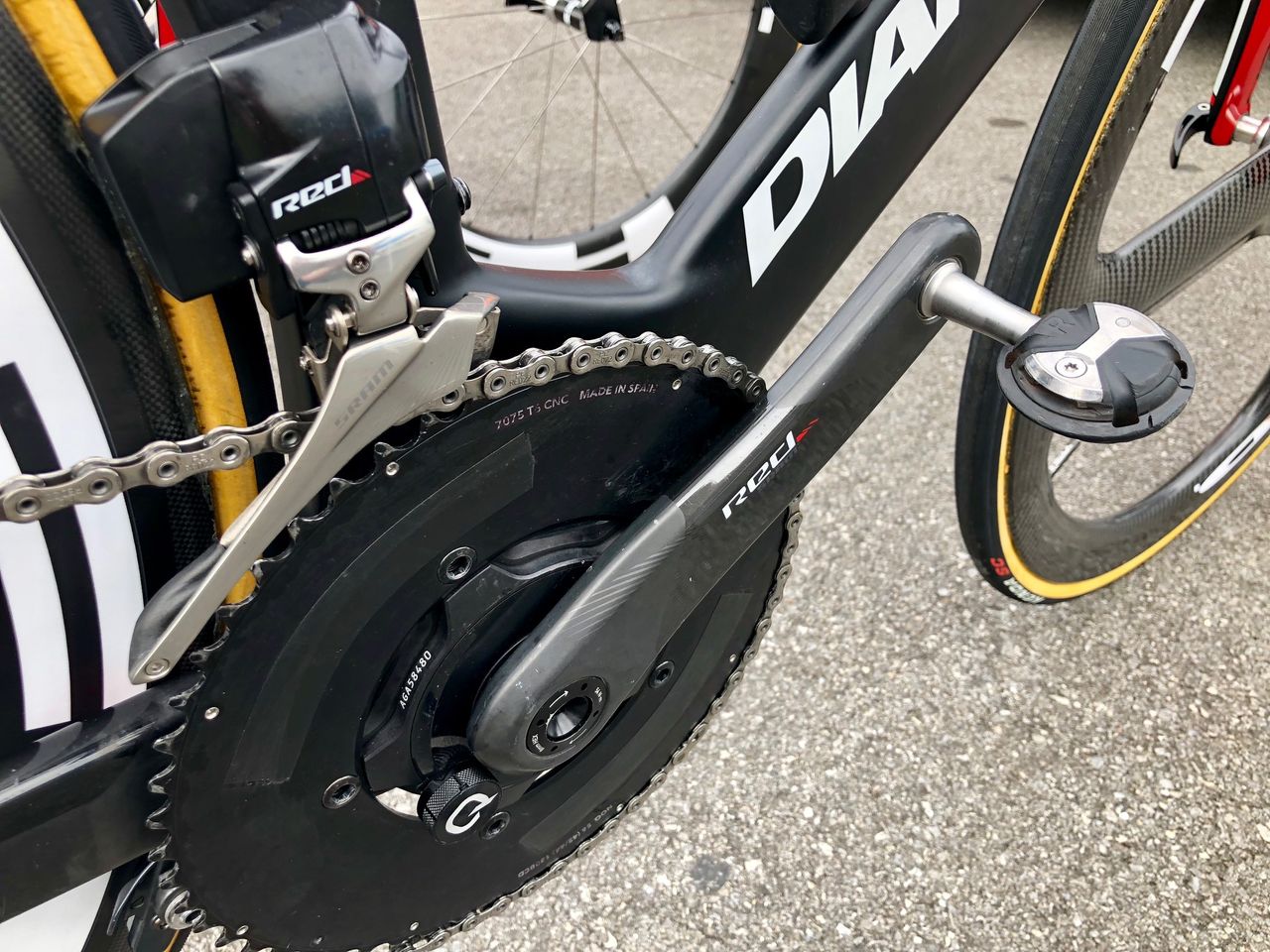 No, of course this isn't a Rotor chainring. Why do you ask?