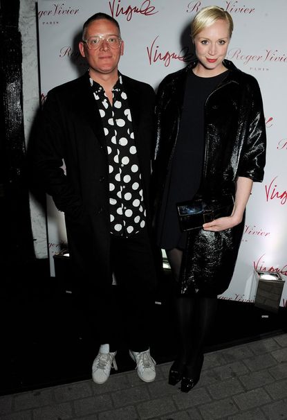 Gwendoline Christie (Brienne of Tarth) and Giles Deacon