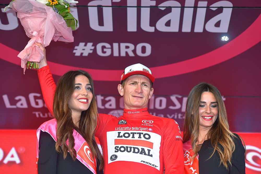 Andre Greipel leads the points classification