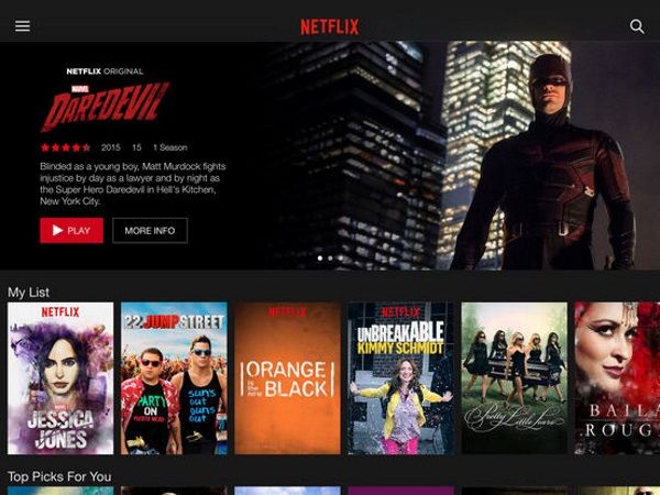 best ipad apps Netflix