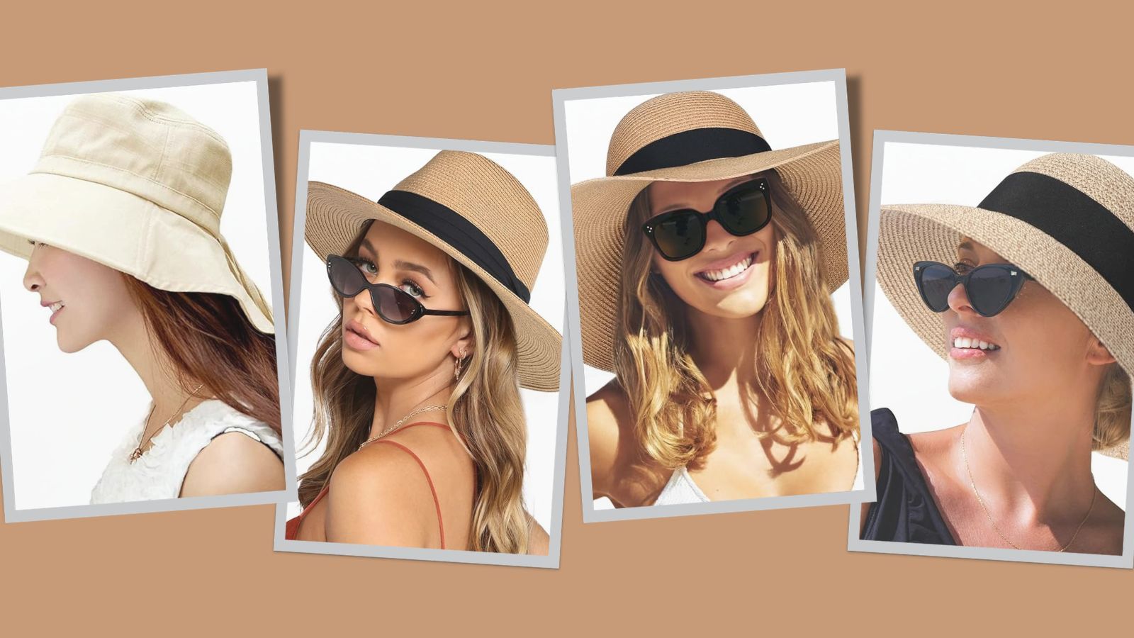 I don't usually shop for fashion on Amazon, but if you still need a stylish sun hat for this week's hot weather, these are my top six