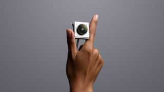 Opal Tadpole webcam in hand