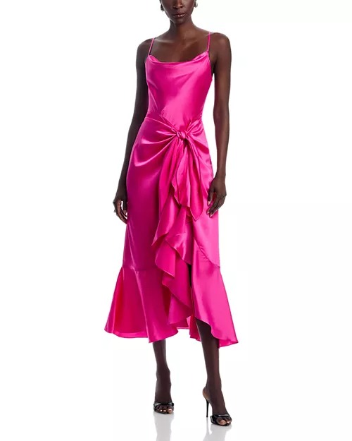 hot pink dress