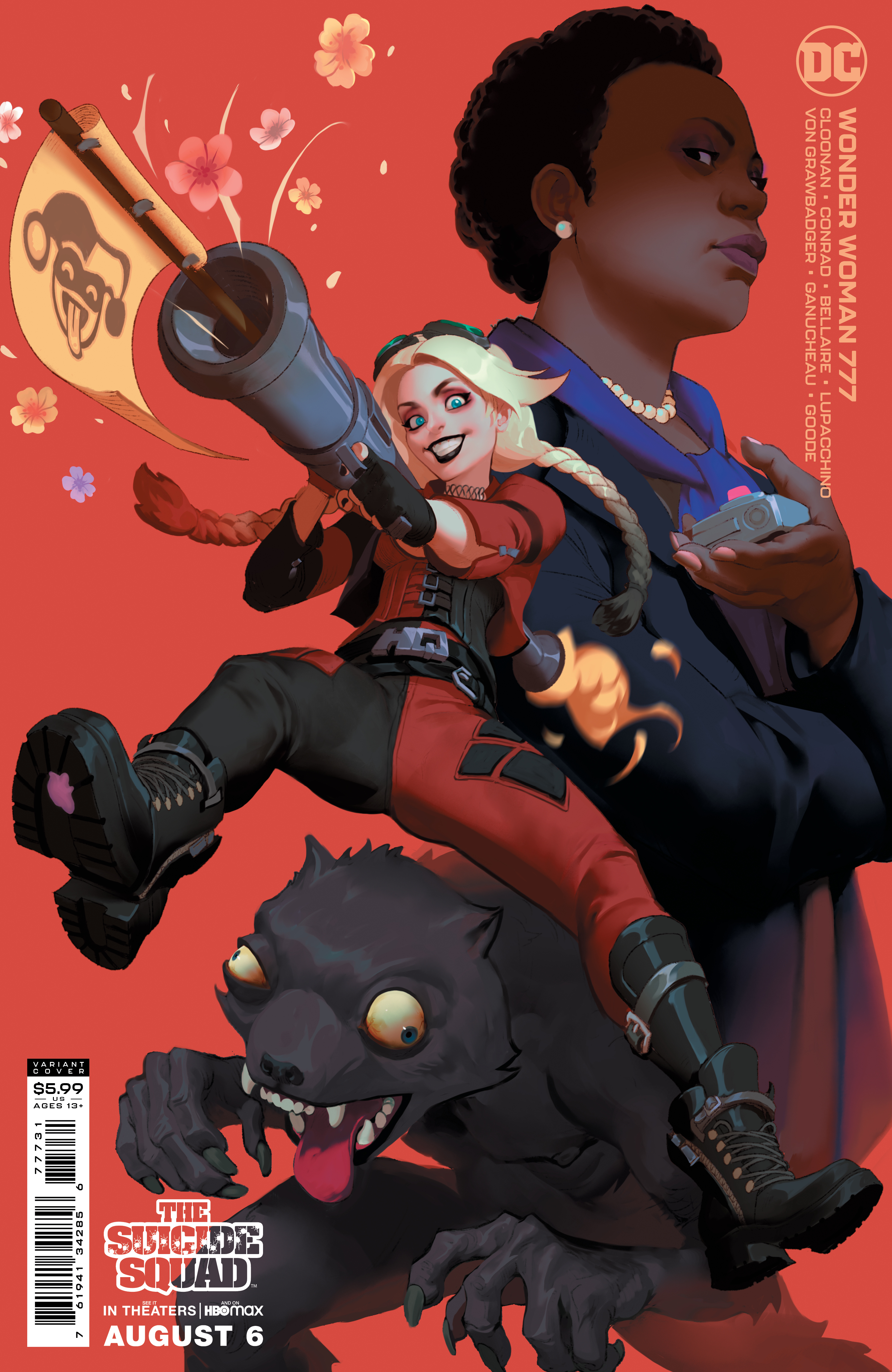 The Suicide Squad movie variant cover