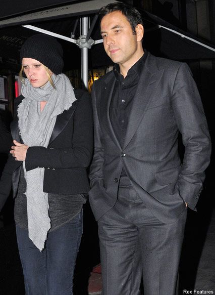 David Waliiams &amp; Lara Stone - Celebrity News - Marie Claire