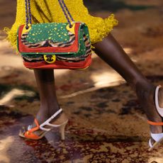 Chanel S/S 27 runway bag and shoes