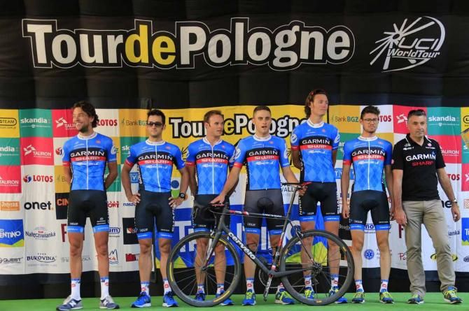 The Garmin-Sharp team includes Thomas Dekker