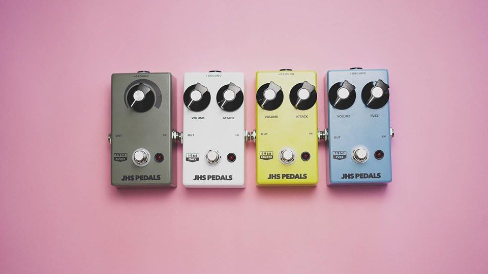 JHS recreates 4 iconic pedals for highly limited 1966 series