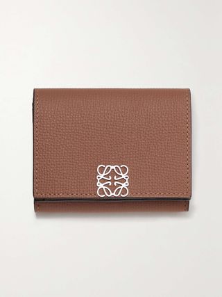 Anagram Textured-Leather Wallet