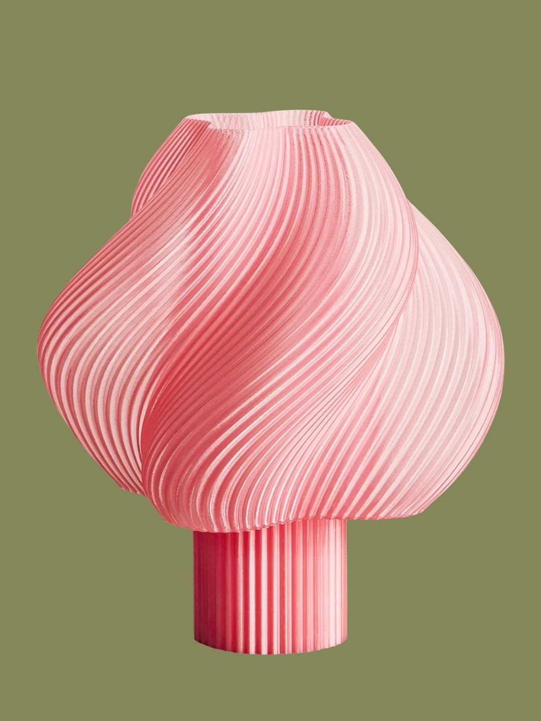 Cr&amp;egrave;me Atelier, Soft Serve Table Lamp, Vanilla Bean, Regular, 26 Cm