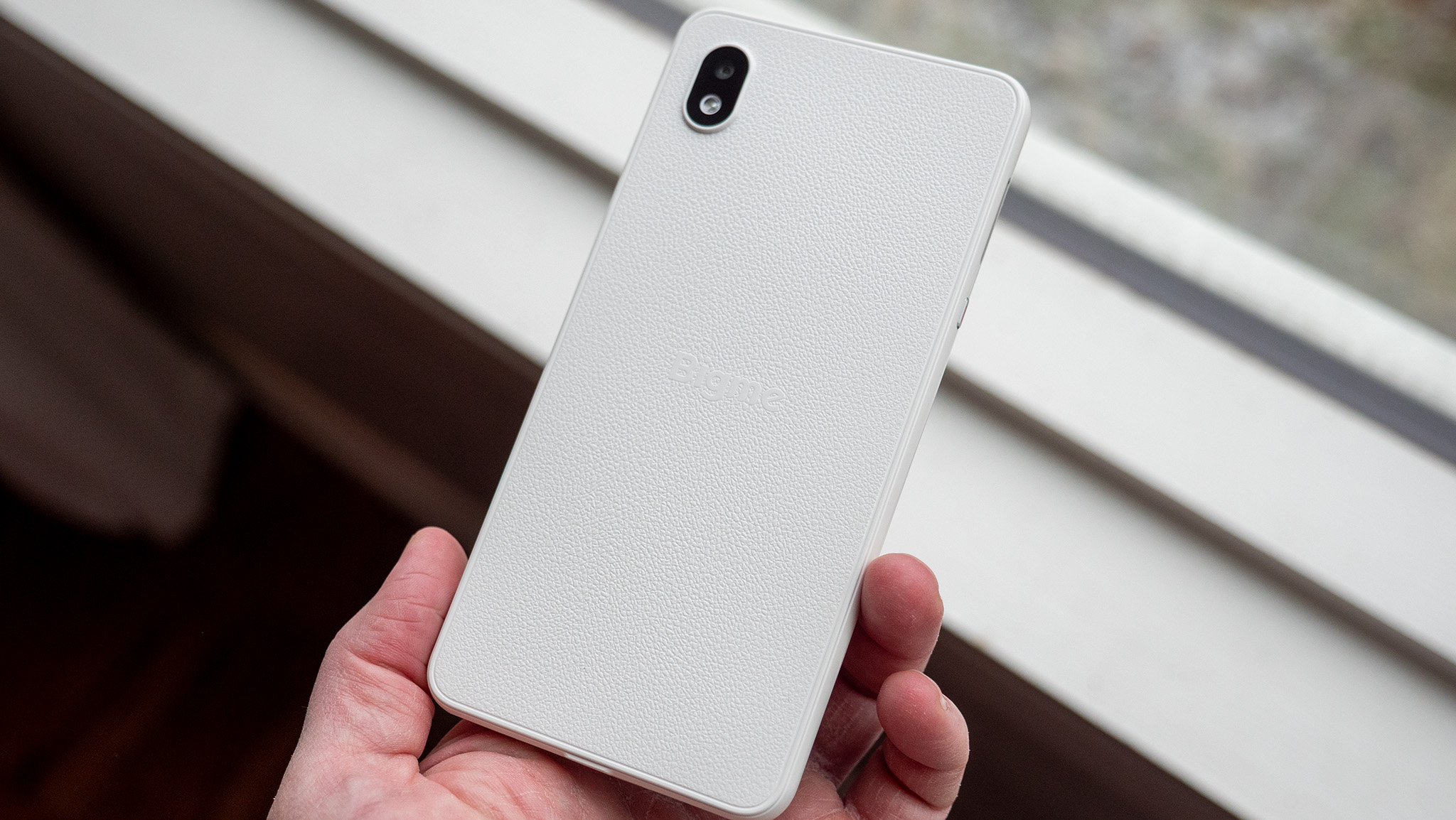 The textured back of the Bigme HiBreak S Color