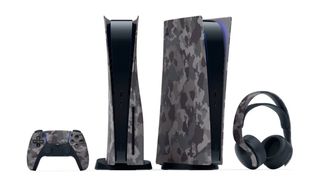 The PS5 Gray Camouflage Collection