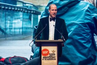 prince william at centrepoint charity gala