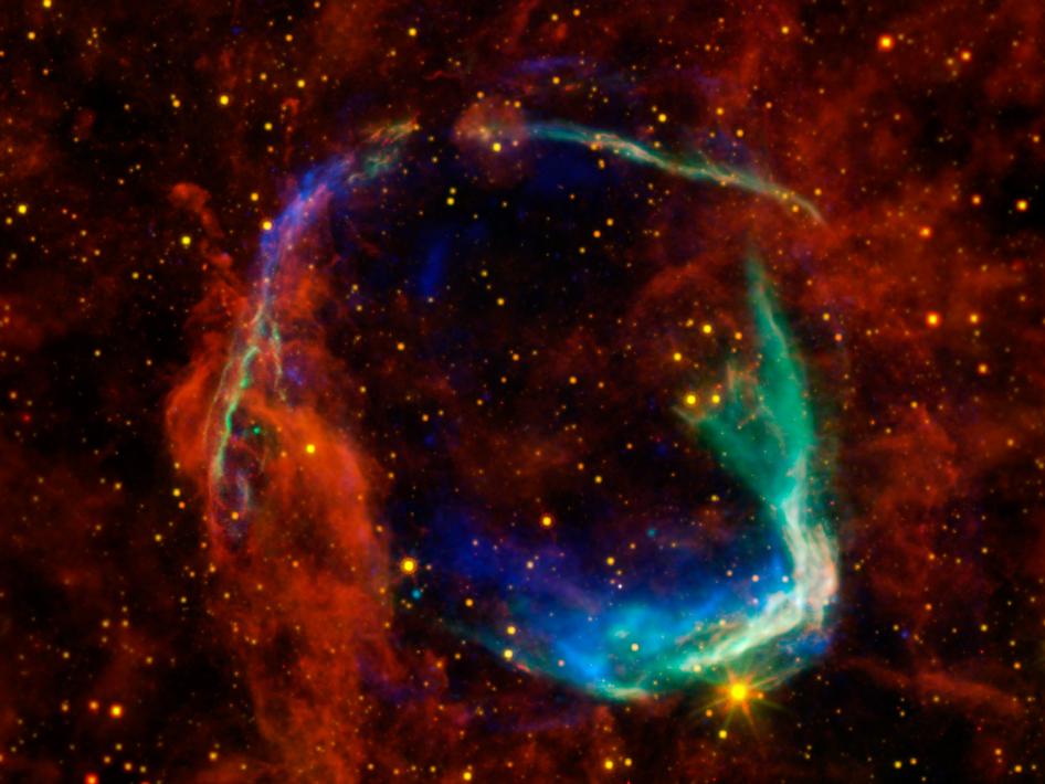 nasa supernova explosion
