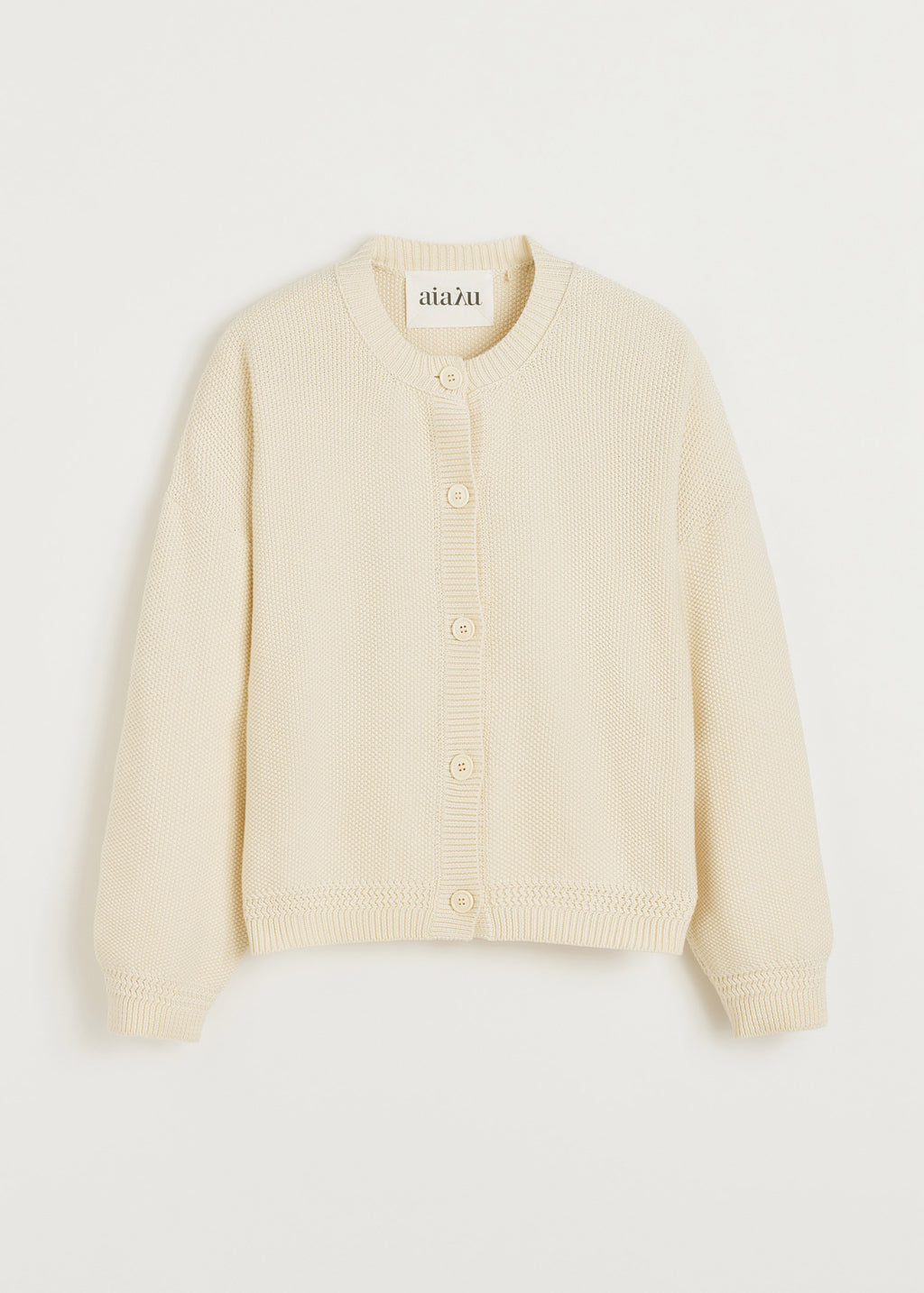 Coby Cardigan | Pure Ecru