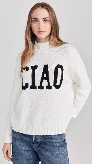 Z Supply Ciao Intarsia Sweater