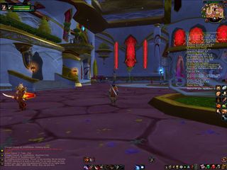 Inside Silvermoon City