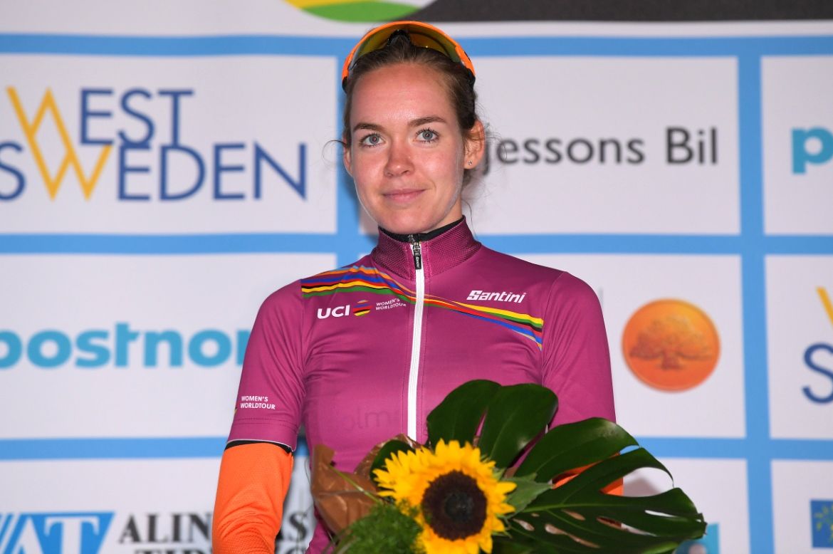 Anna van der Breggen kept the WorldTour lead