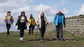 A group of walkers