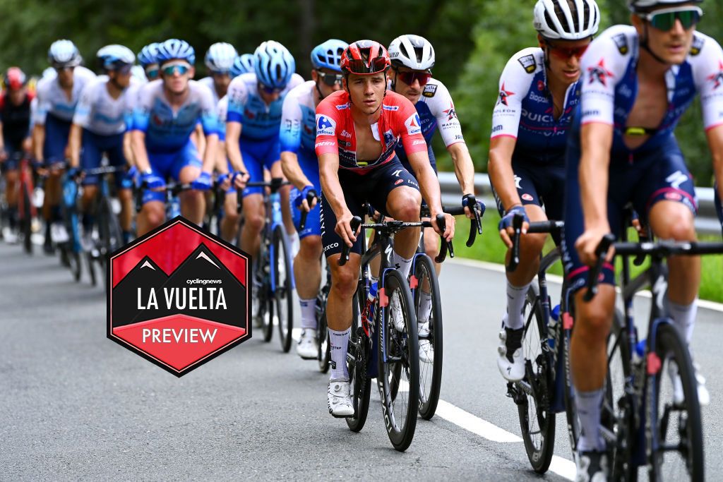 Remco Evenepoel on stage 7 at the Vuelta a Espana