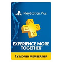 PlayStation Plus suscripción de 12 meses: $59.99