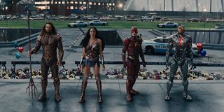 Justice League Wonder Woman Aquaman Flash and Cyborg
