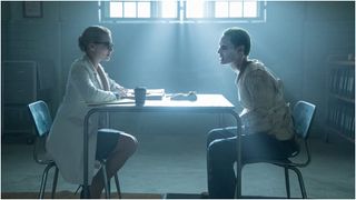 Jared Leto and Margot Robbie in Suicide Squad