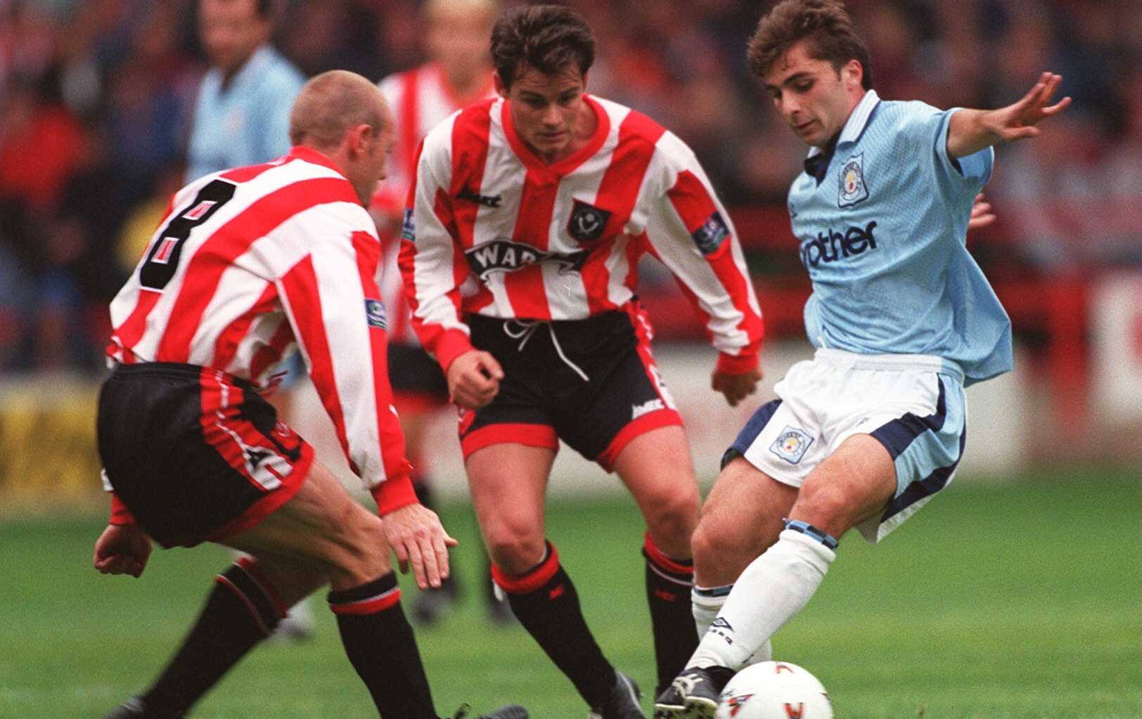 Georgi Kinkladze in his Manchester City pomp