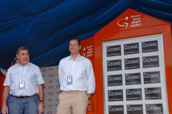 Christian Prudhomme was a guest at the race