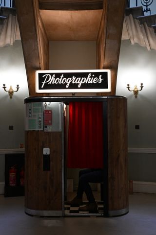 old photo booth shot on the Nikon Z8