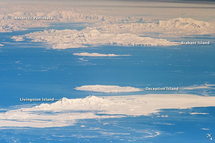 Antarctica International Space Station