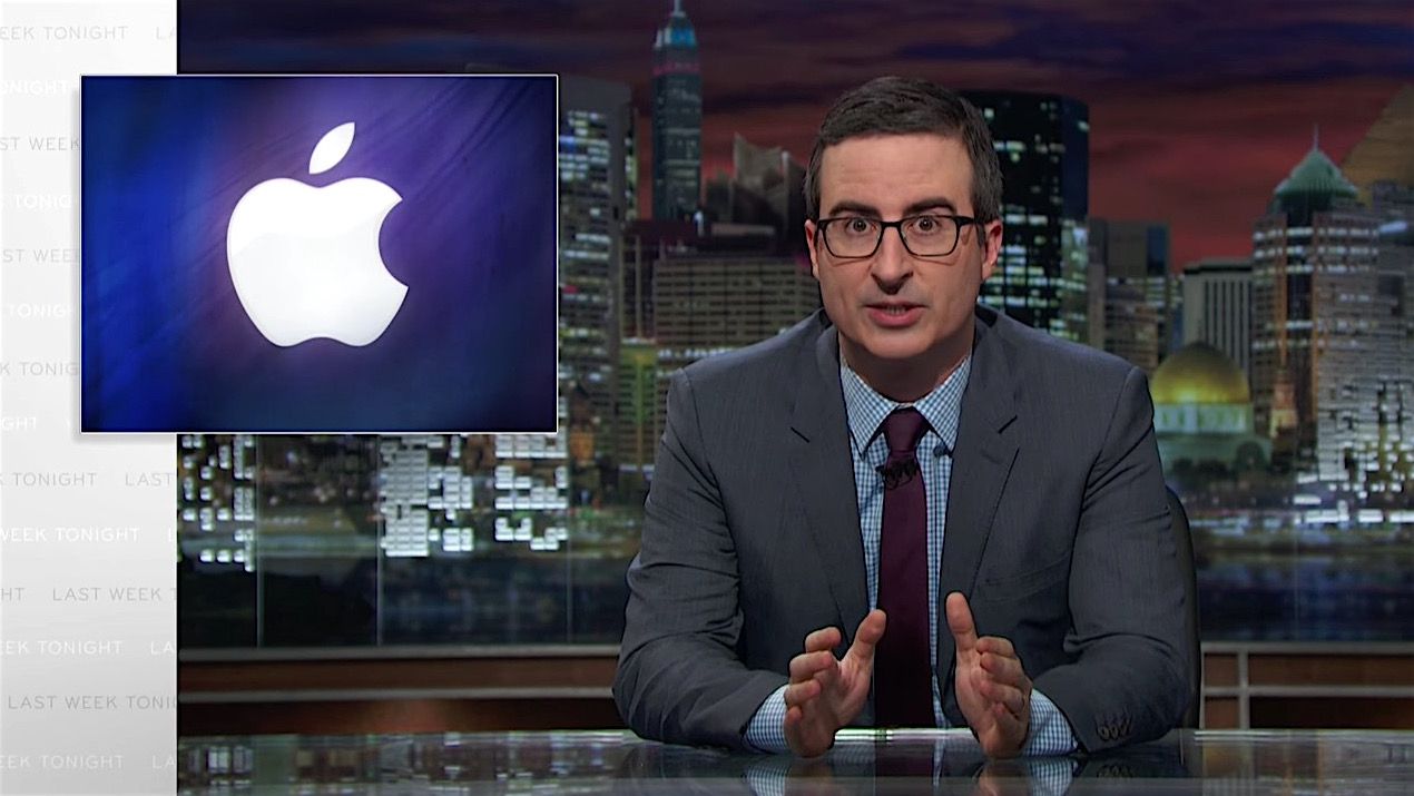 John Oliver takes Apple over FBI in encryption debate