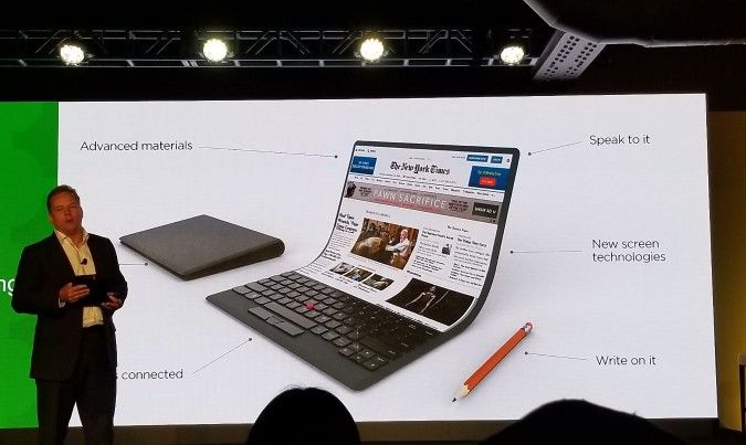 Lenovo Shows Off Wild Bendable ThinkPad | Laptop Mag